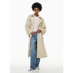 Aritzia Beige Trench Coat